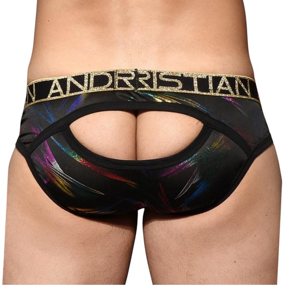 Andrew Christian “Metallic Eclipse” Brief - Picture 3 of 8